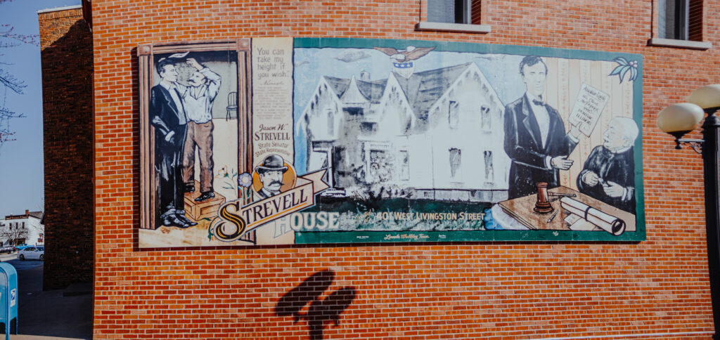 Abraham Lincoln with Jason Strevell